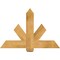 Ekena Millwork Kennewick Rough Sawn Timber Gable Bracket, Western Red Cedar, 48"W x 32"H x 4"D x 6"F, 16/12 Pitch GBW048X32X0406KEN00RWR - alternate 1
